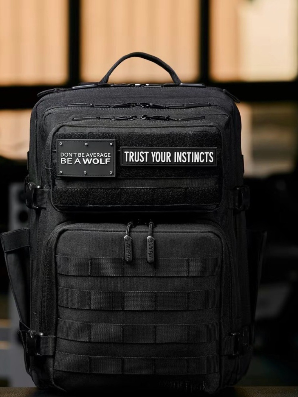WOLFpak 35L Alpha Black Tactical Backpack NWT Gym Travel Bag